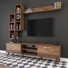 TV-Wohnwand mit Regal und offenen Fächern 180x35cm Mary Angebot