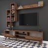 TV-Wohnwand mit Regal und offenen Fächern 180x35cm Mary Rabatte