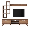 TV-Wohnwand mit Regal und offenen Fächern 180x35cm Mary Katalog