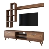TV-Wohnwand mit Regal und offenen Fächern 180x35cm Mary Lagerbestand