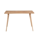 Moderne Büroschreibtisch aus Holz 120x60 cm natur Fabio Rabatte