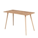 Moderne Büroschreibtisch aus Holz 120x60 cm natur Fabio Katalog