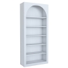 Weißes bogenförmiges Wandregal Curvy 180x31x80 cm mit 5 Regalböden Preis