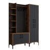 Garderobenschrank mit Schuhschrank 150x200cm Viyana L Lagerbestand