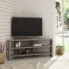 Mobiler Eck-TV-Ständer mit 3 Ablagen 110x36cm Thales Verkauf