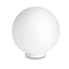 Tischlampe aus weißem Glas, rund Ø30cm Area L Angebot
