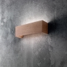 Wandleuchte LED modern rechteckig aus Holz Badia-P Aktion