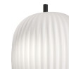 Wandlampe aus schwarzem Glas und Metall im klassischen Stil Domizia-P Rabatte