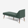 Liegesessel Vintage Chaiselongue links klassisch aus Samt Agos Katalog