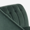 Liegesessel Vintage Chaiselongue links klassisch aus Samt Agos Auswahl