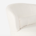 Sessel modern drehbar Wohnzimmer aus Bouclé-Stoff Yammy
 Auswahl