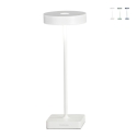 Tischlampe kabellos dimmbar Touch für drinnen und draußen Tap Aktion