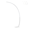 Stehlampe bogenförmig LED aus Metall H160cm Keep Sales