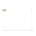 Hängelampe mit LED Leiste aus Metall 120cm Genius L Angebot