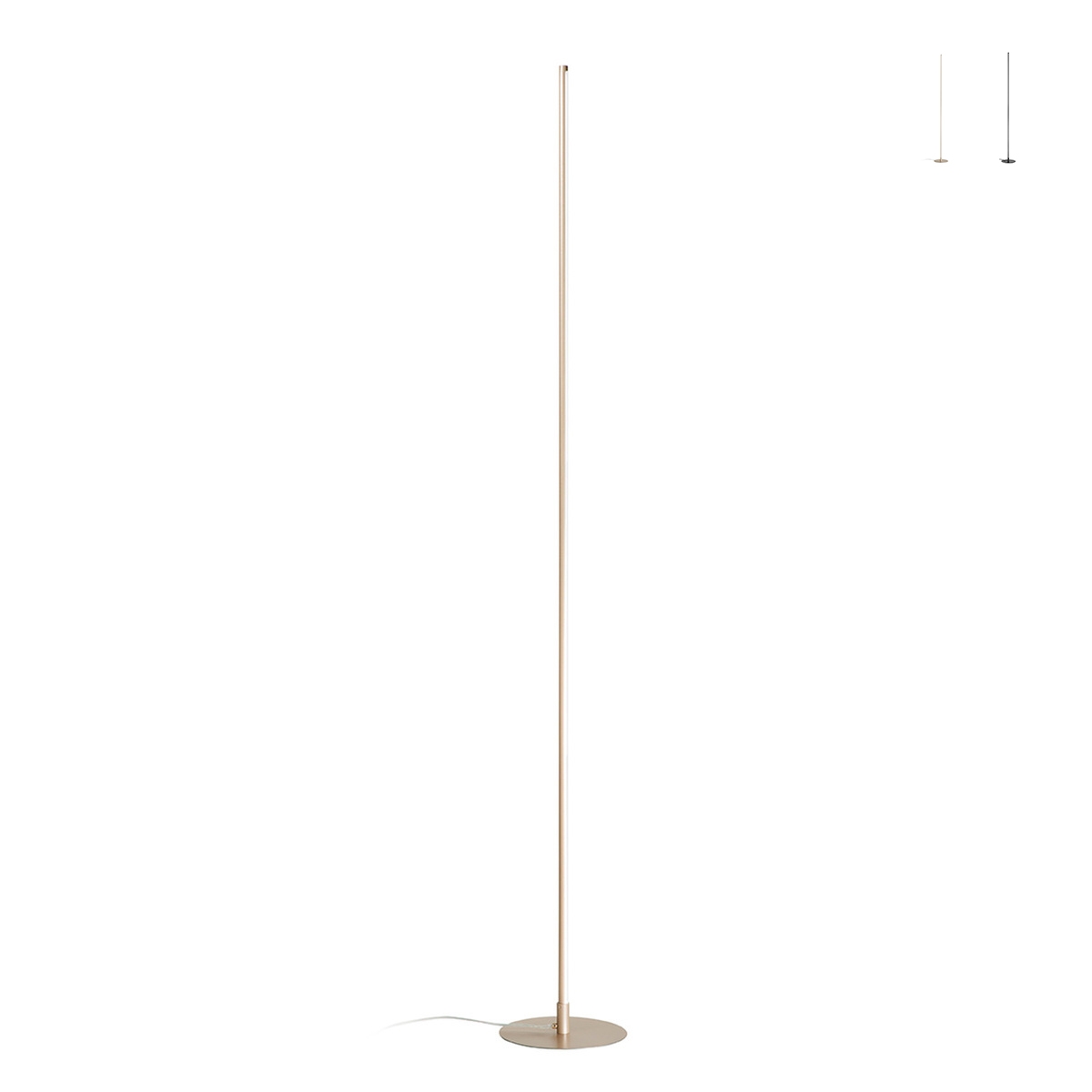 Stehlampe dimmbar LED aus Metall H165cm Genius T Angebot