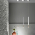 Hängelampe LED aus lackiertem Metall Tubic Verkauf