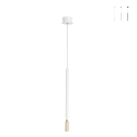 Hängelampe LED aus lackiertem Metall Tubic Aktion