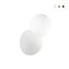 Wandlampe aus Beton und Glaskugel H20cm Rock Angebot