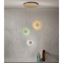 Hängelampe 3-Licht LED aus Glas und Metall mehrfarbig Candy XL Verkauf