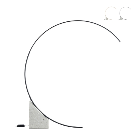 Stehlampe LED Bogen H204cm Metall Rune M Aktion