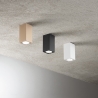 Deckenleuchte rechteckig aus Aluminium H12cm Aloa Sales