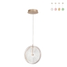 Hängelampe LED Ø30cm mit dekoriertem Glas Jokey S Angebot