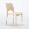 Schwarz Quadratisch Tisch und 2 Stühle Farbiges Polypropylen-Innenmastenset Grand Soleil Paris Mojito Eigenschaften