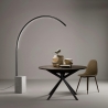Stehlampe Bogen aus Metall mit LED H215cm Biblio M Verkauf