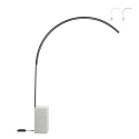 Stehlampe Bogen aus Metall mit LED H215cm Biblio M Aktion