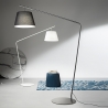 Stehlampe mit Stoffschirm H190cm Velvet Angebot