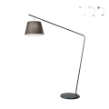 Stehlampe mit Stoffschirm H190cm Velvet Aktion