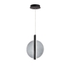 Hängelampe aus Glas und Metall Ø30cm Juis S Angebot