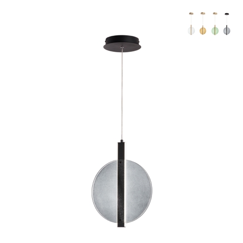 Hängelampe aus Glas und Metall Ø30cm Juis S Aktion