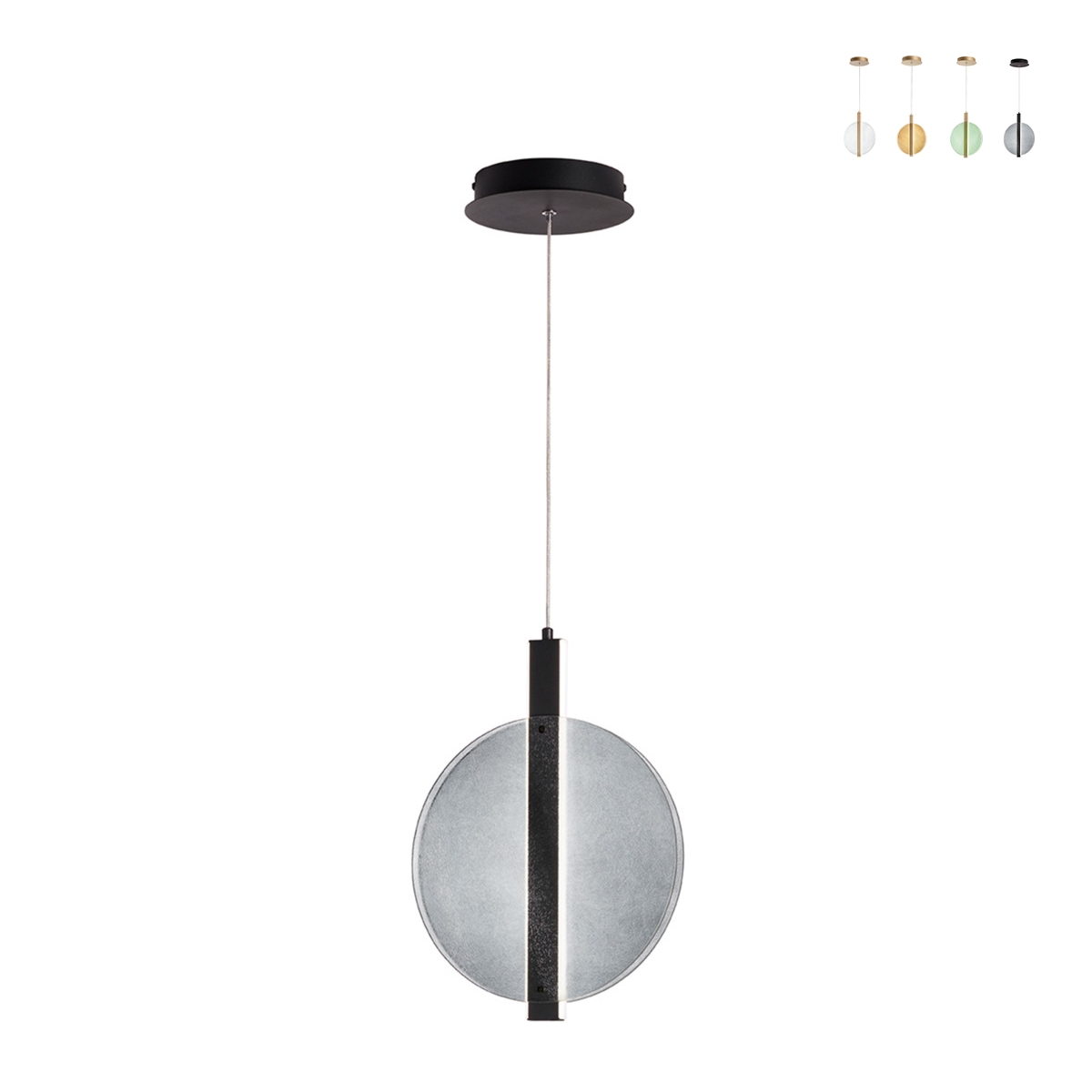 Hängelampe aus Glas und Metall Ø30cm Juis S Aktion Hängelampe aus Glas und Metall Ø30cm Juis S Aktion