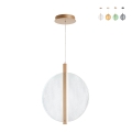 Hängelampe aus Glas und Metall Ø45cm Juis L Aktion