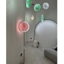 Stehlampe LED aus Metall und Glas H170cm Jokey PT Rabatte