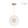 Hängelampe LED Ø45cm mit Grit Glas Candy Angebot