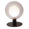 Tischlampe Design mit Kugel aus Glas und Metall Teramo Rabatte