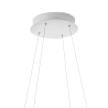 Hängelampe LED im modernen runden Design aus weißem Metall Skyround-S Angebot