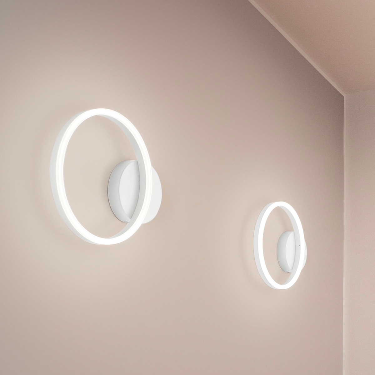 Wandleuchte LED rund im modernen Design Skyround-P Aktion Wandleuchte LED rund im modernen Design Skyround-P Aktion