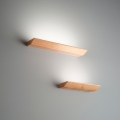 Wandleuchte aus Holz und Glas LED mit Dimmer Linus Aktion