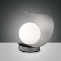 Tischlampe LED modern mit Glaskugelschirm Adria-T Angebot
