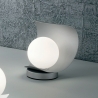 Tischlampe LED modern mit Glaskugelschirm Adria-T Verkauf