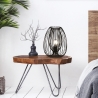 Tischlampe modern mit Metallkäfig Camp-T Verkauf