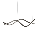 Hängelampe modern LED mit wellenförmigem Design Sinuo Katalog