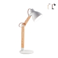 Tischlampe Schreibtisch modern aus Holz im nordischen Design Sveva-T Aktion