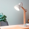 Tischlampe Schreibtisch modern aus Holz im nordischen Design Sveva-T Angebot