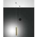 Hängelampe modern LED aus Metall mit Röhrendiffusor Prado-D Angebot