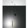 Hängelampe modern LED aus Metall mit Röhrendiffusor Prado-D Angebot