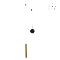 Hängelampe modern LED aus Metall mit Röhrendiffusor Prado-D Aktion